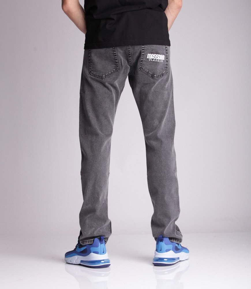 Mass Classics Jeans Straight Fit Black Stone Washed