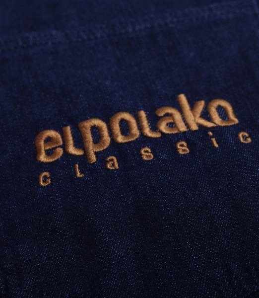 El Polako-Classic Slim Jeans Spodnie Ciemne Spranie