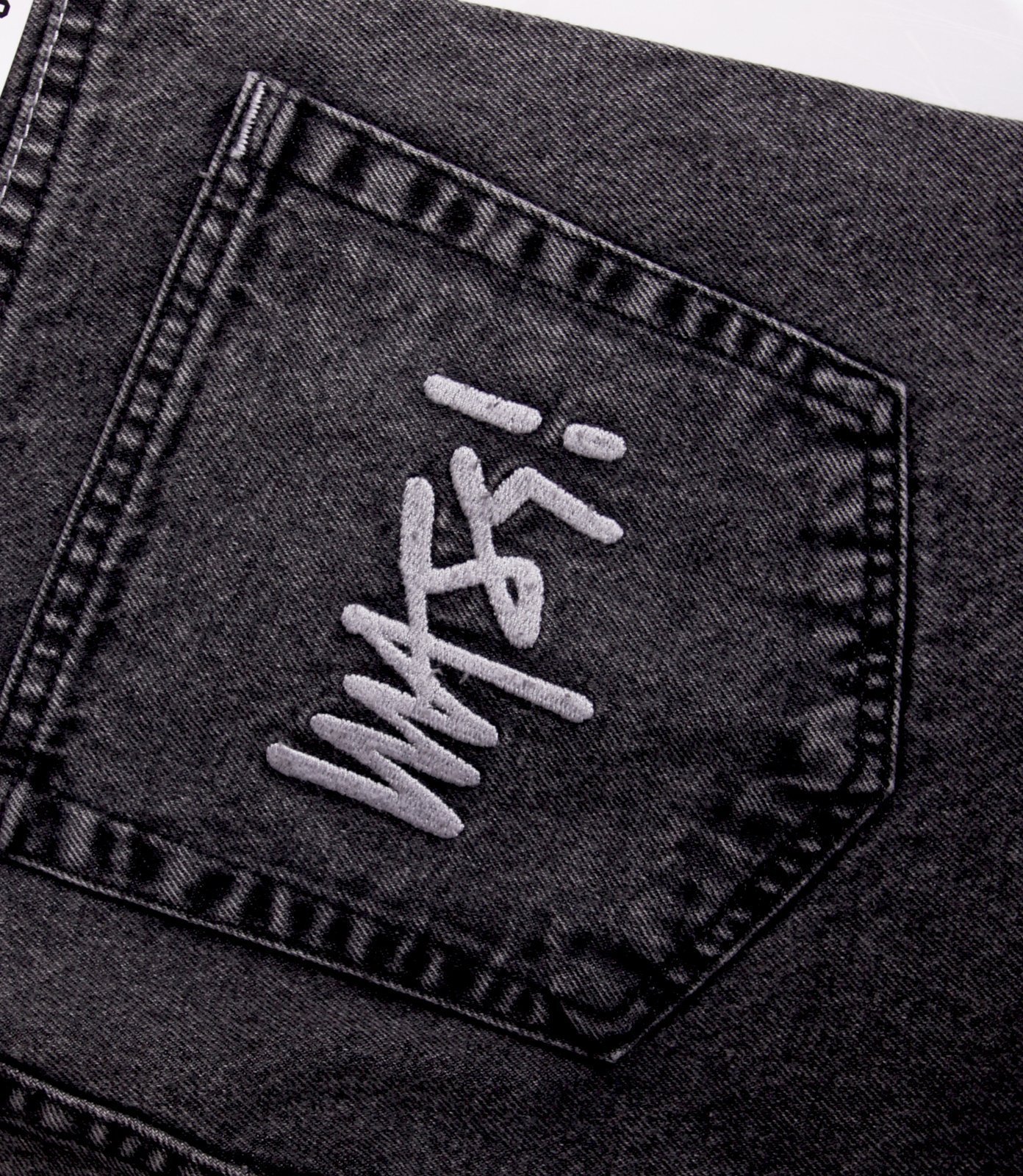 Mass SIGNATURE Jeans Tapered Fit Black Stone Washed
