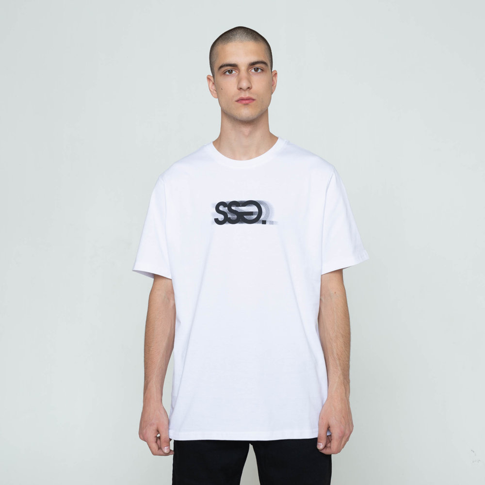 T-Shirt Smoke Story SSG Shadow Biały