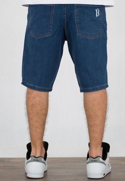 Biuro Ochrony Rapu CLASSIC BORCREW Szorty jeans Light