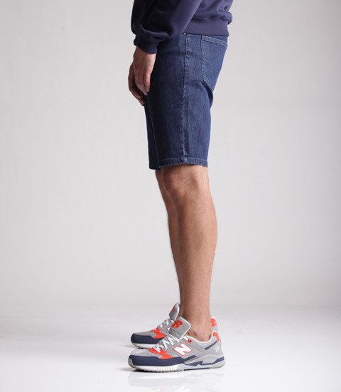Biuro Ochrony Rapu-New Kwadrat Szorty Krótkie Spodnie Medium Jeans
