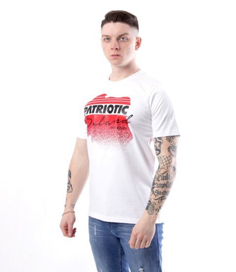 Patriotic-Future Map T-shirt Biały